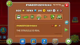 500 STARS IN GEOMETRY DASH|GD
