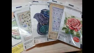 5 ЗАМЕЧАТЕЛЬНЫХ НАБОРОВ ОТ PANNA/ РАСПАКОВКА И ОБЗОРЫ #вышивкакрестом #наборыдлявышивки