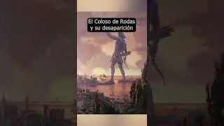 El Coloso de Rodas! Una estatua imponente! #shorts