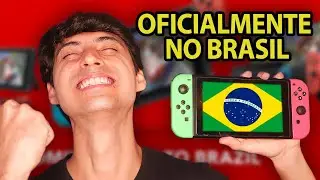Nintendo Switch OFICIALMENTE no Brasil: O que significa de verdade? E a 