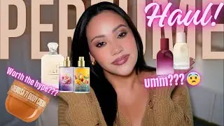 BLIND BUY PERFUME HAUL! 🛍 SOME HITS ❤️ AND SOME MISSES! 🥴🚫 AMY GLAM ✨