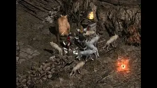 Project Diablo 2: Season 9 Day 28 Fire Druid Gear & Map Showcase | T2 Tombs