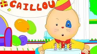 🥳 Fête d'anniversaire de Caillou 🎂 | Les Nouvelles Aventures de Caillou | Caillou en Français