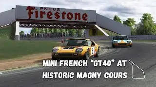 1970 Jidé 1600S at 1960s Magny-Cours for Assetto Corsa