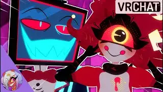 NIFTY BREAKS VOX | VRCHAT FUNNY MOMENTS (Hazbin Hotel)