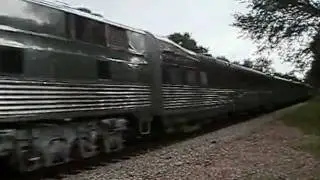 The only EMD E5  Operating in the World! Burlington Zephyr