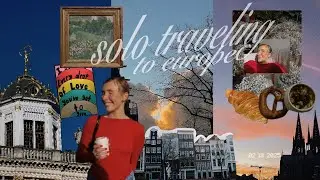 solo traveling through europe for 10 days 📹🌥💌🍓 flight attendant diaries