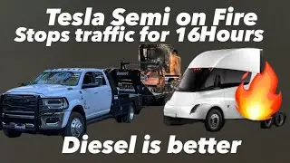 Why I won’t  trade my Diesel for electric Semi.. Major Problem with ELECTRIC VEHICLES