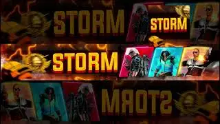 STORM KANALI UCHUN BANNER // SPEED DESIGN // PHOTOSHOPDA BANNER YASASH.