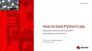 Dependency Monkey inspecting Python dependencies of TensorFlow