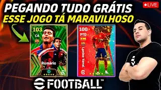TENTANDO ENTRAR NO EFOOTBALL 2024 MOBILE, COM SERVIDOR LIMITADO PRA PEGAR MINHAS 30 MOEDAS GRÁTIS