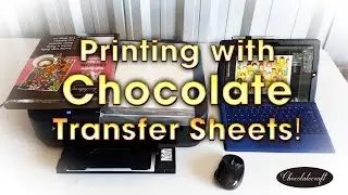Print Images & Photos using Chocolate Transfer Sheets