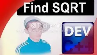 How to find sqrt in dev c++