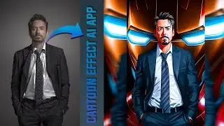 Tutorial Efeito Cartoon | Como transformar foto em desenho no celular | App Inteligência Artificial