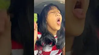 DINAR MUNTAH MAKAN BELALANG, DANISA MALAH SUKA BANGET😍🤣 