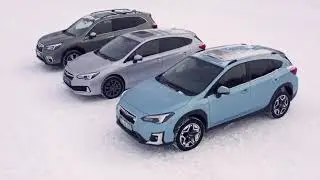 Subaru ecoHYBRID Range Showcased in the Snow