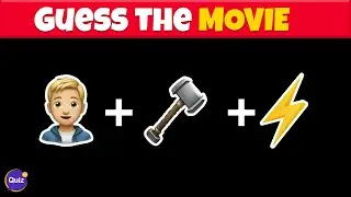Guess the Movie by Emoji Quiz 🎬🥤🍿| guess movies by emoji challenge #viralquiz #viralquizvieos