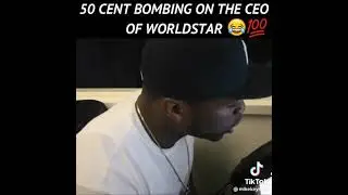 50 Cent goes @the ceo of worldstar 😲😳2022