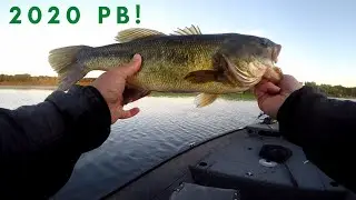 Biggest Bass of 2020! (All Terrain Tackle Swim Jig)