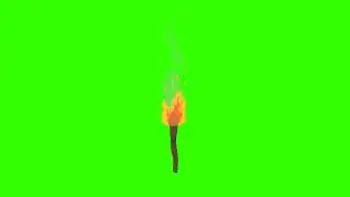 Fire Torch smoke / 2D EFFECTS / Green Screen / Free Download / 2d Effects Animation