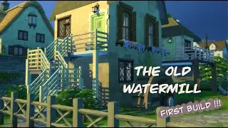 my first video!!! converted watermill // the sims 4 speed build