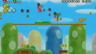 Let's Play New Super Mario Bros Wii Part 1 [Together] (German)