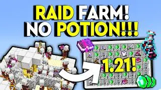 BEST AFK RAID FARM 1.21 Minecraft Bedrock MCPE/Xbox/PS4/Nintendo Switch/Windows 10