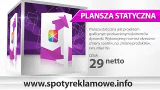 SPOTY REKLAMOWE .INFO Cennik spotów reklamowych