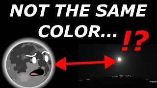 The Moon Colour Paradox
