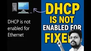 [FIXED] DHCP is Not Enabled for Ethernet in Windows 10/11 ☑️ | No Internet Access Solution (2025)