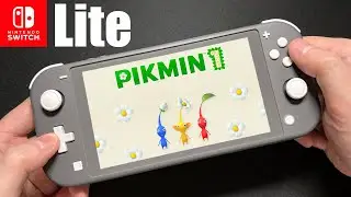 PIKMIN 1 on Nintendo Switch LITE Gameplay