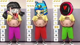 FNF but  TikTok SquidGame Fat friday night #8
