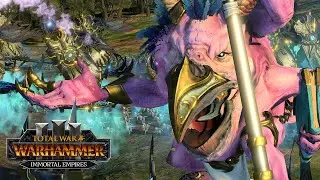 He Risked It - Tzeentch vs Ogres // Total War: WARHAMMER 3