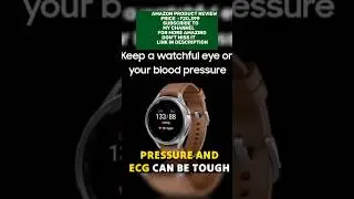 samsung galaxy watch6#SamsungGalaxyWatch6 #Smartwatch #AndroidOnly #BPandECG #HealthMonitor