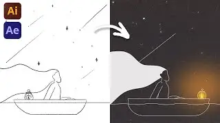 Cómo ANIMAR tu DIBUJO / ILUSTRACIÓN en After Effects ✏️✨