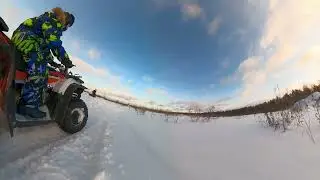 atv snow kayo mini bull 125 go-pro