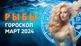 РЫБЫ ♓: ВЫПЛЕТЕНИЕ МЕЧТЫ | ГОРОСКОП на МАРТ 2024 ГОДА