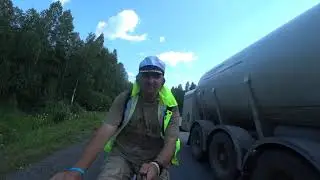 Велопутешествие на электровелосипеде ​HIPER Engine BX630 до Ст  Шурала.  30 км по трассе.