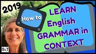 How to LEARN English GRAMMAR in CONTEXT
