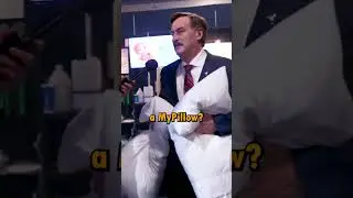Asking Mike Lindell: "Which Is The MyPillow?" #shorts