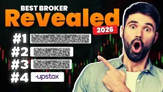 Ranking Top 4 Best Demat Account in India 2026 | Upstox vs Groww vs Zerodha vs Angel One