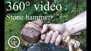 Off grid forge Part 1 Stone Hammer
