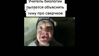 Учитель биологии объясняет новую тему про сверчков: