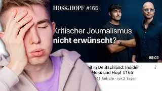 Live-REAKTION auf HOSS & HOPF zur Pressefreiheit in Deutschland | Keine Meinungsfreiheit mehr?!