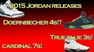 2015 Jordan Release Info- Doernbecher 4s?!