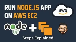 Deploy NodeJS APP on AWS EC2 Instance | NodeJS on EC2 | Running NodeJS APP on AWS EC2 | AWS Projects