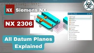 Siemens NX- Creating Datum Planes in NX 2306
