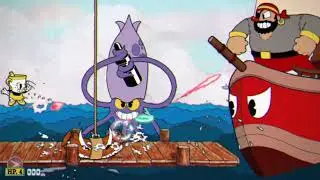 Cuphead Капитан Дорогобород в эпизоде 