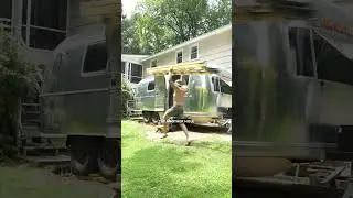Adding 800W of FLEXIBLE SOLAR PANELS to our VINTAGE AIRSTREAM