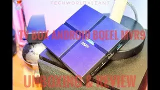 TV Box Android Bqeel MVR9 /// UNBOXING & REVIEW